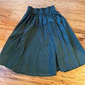 Free people cord skirt